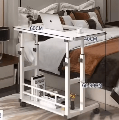 Adjustable Rolling Side Table