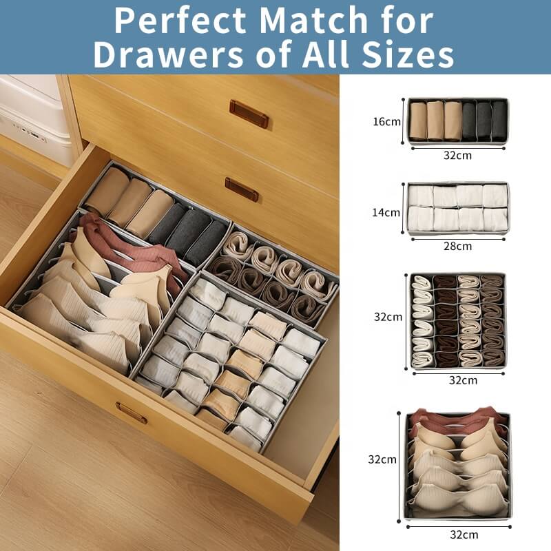 Drawer Organizer (Set of 4) – Your Secret to a Tidy Drawer