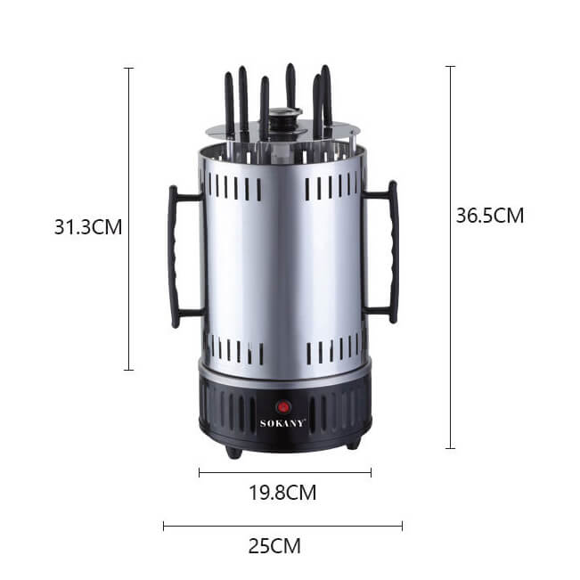 360° Rotisserie Cooking