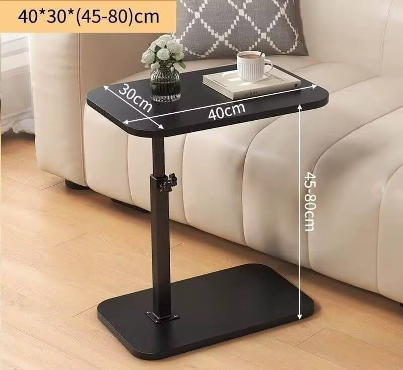 Adjustable C-Shaped Side Table