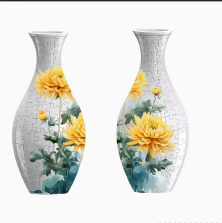 3D Puzzle Vase