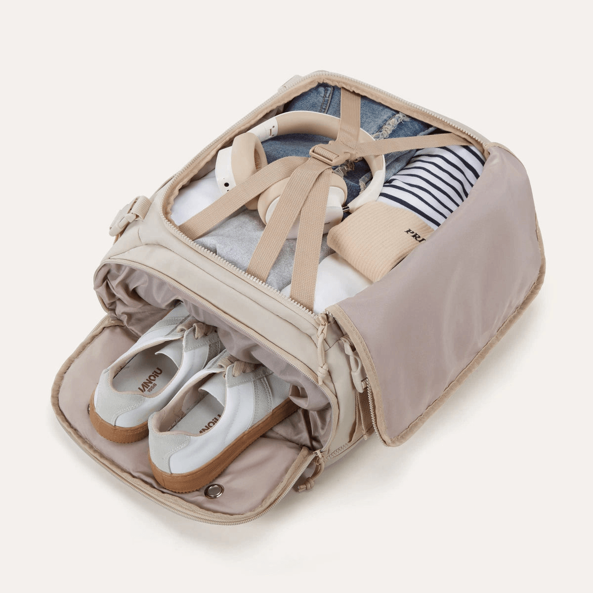 Multi-Compartment Travel Backpack – Everything Organized in One Bag