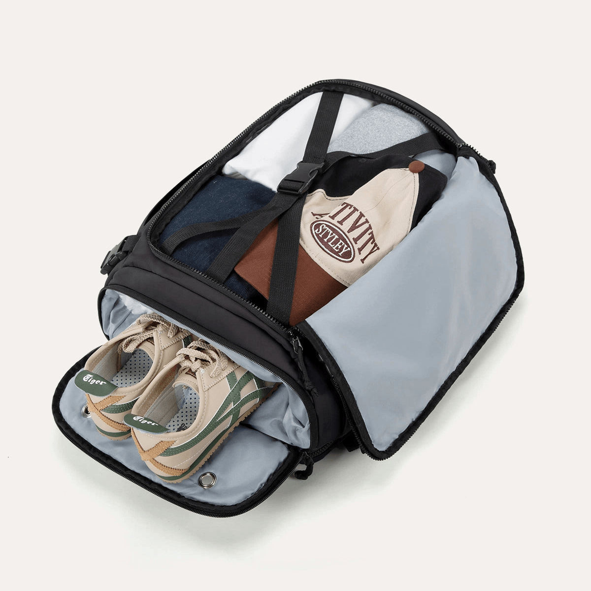 Multi-Compartment Travel Backpack – Everything Organized in One Bag