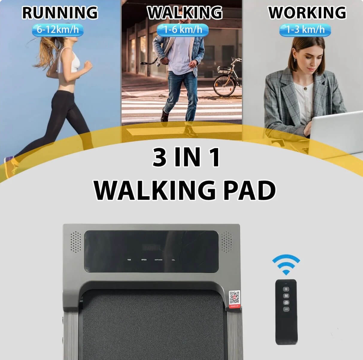 Smart Walking Pad Treadmill