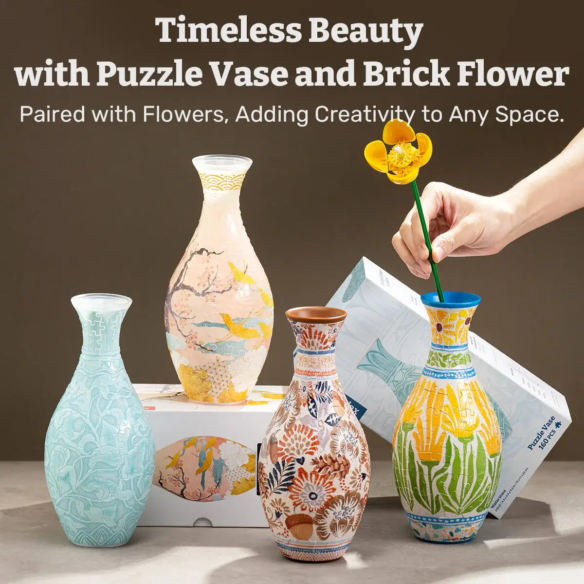 3D Puzzle Vase