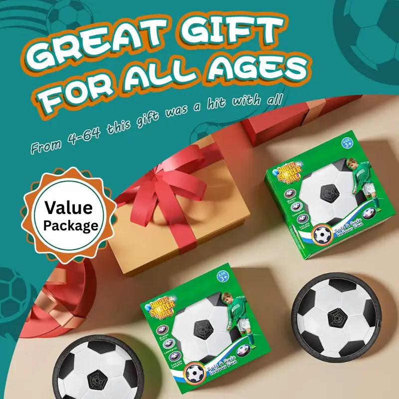 Hover Soccer Ball — Indoor Play Made Super Fun