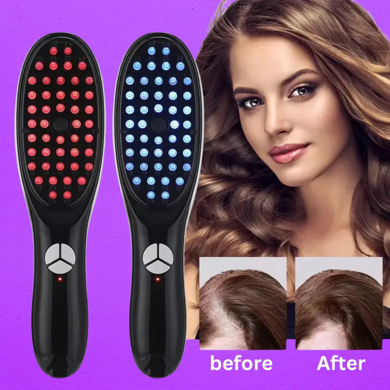 Electric Hair Brush Oil Diffuser | Sculp Massager | 4-in-1