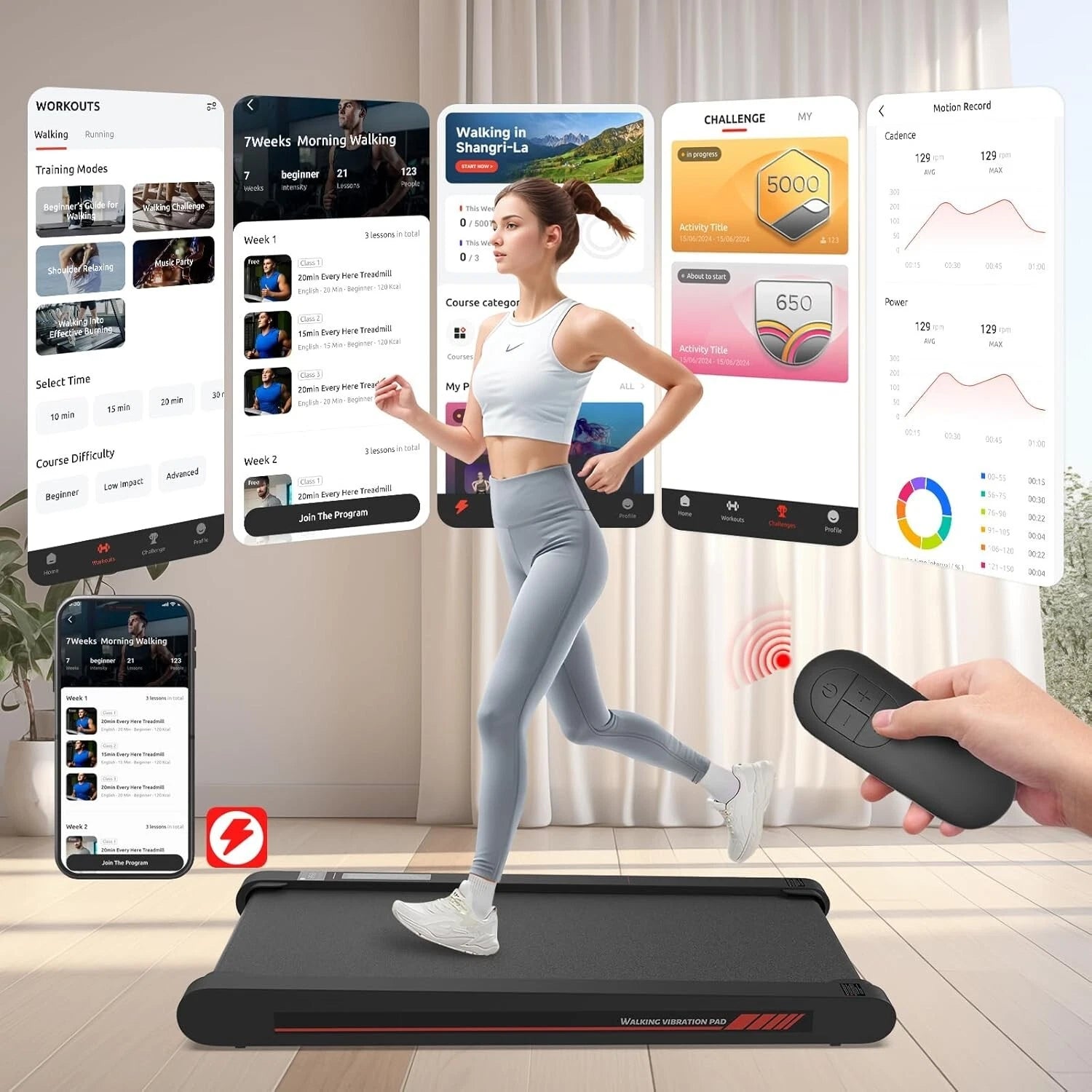 Vibration Walking Pad
