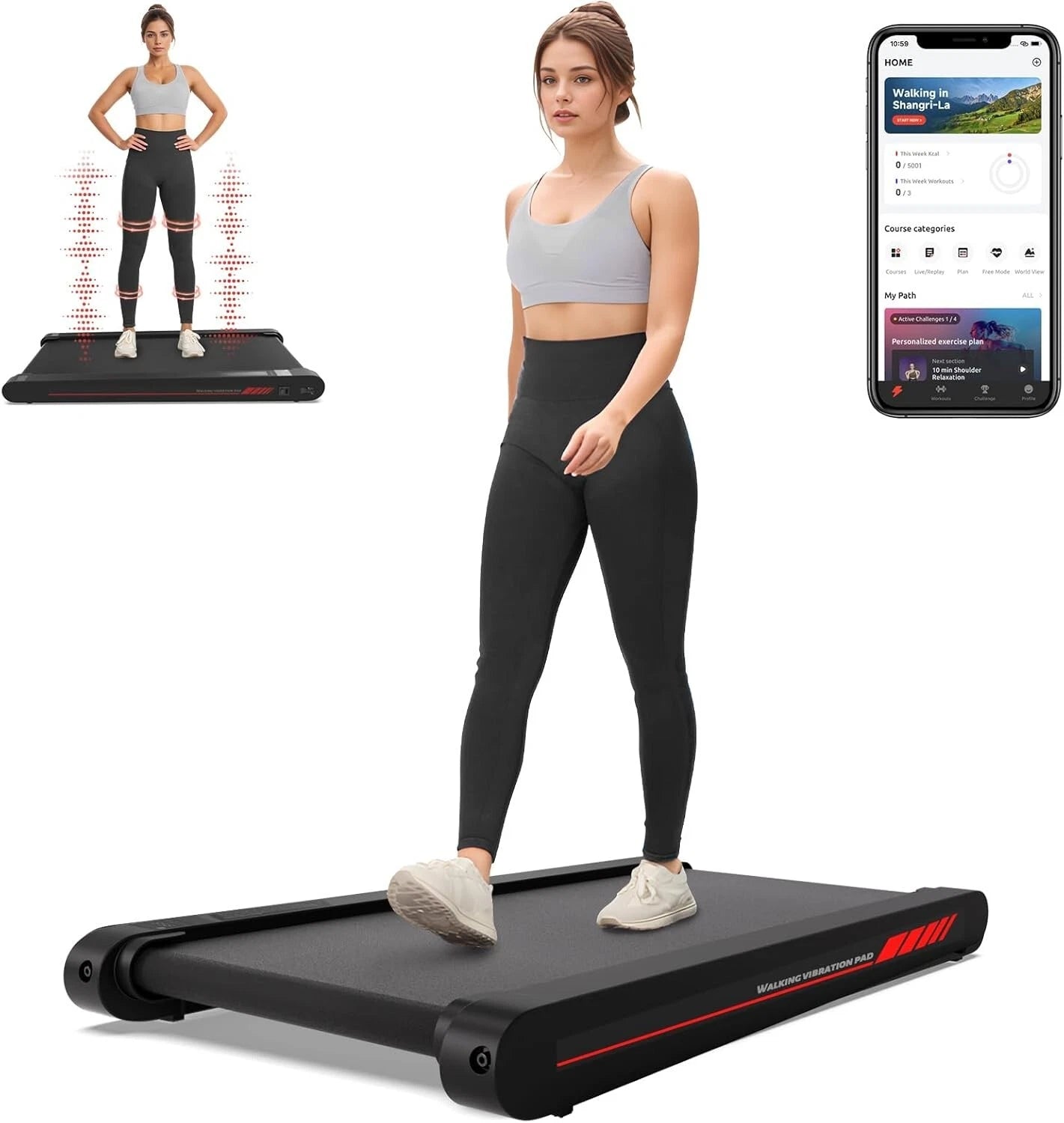 Vibration Walking Pad