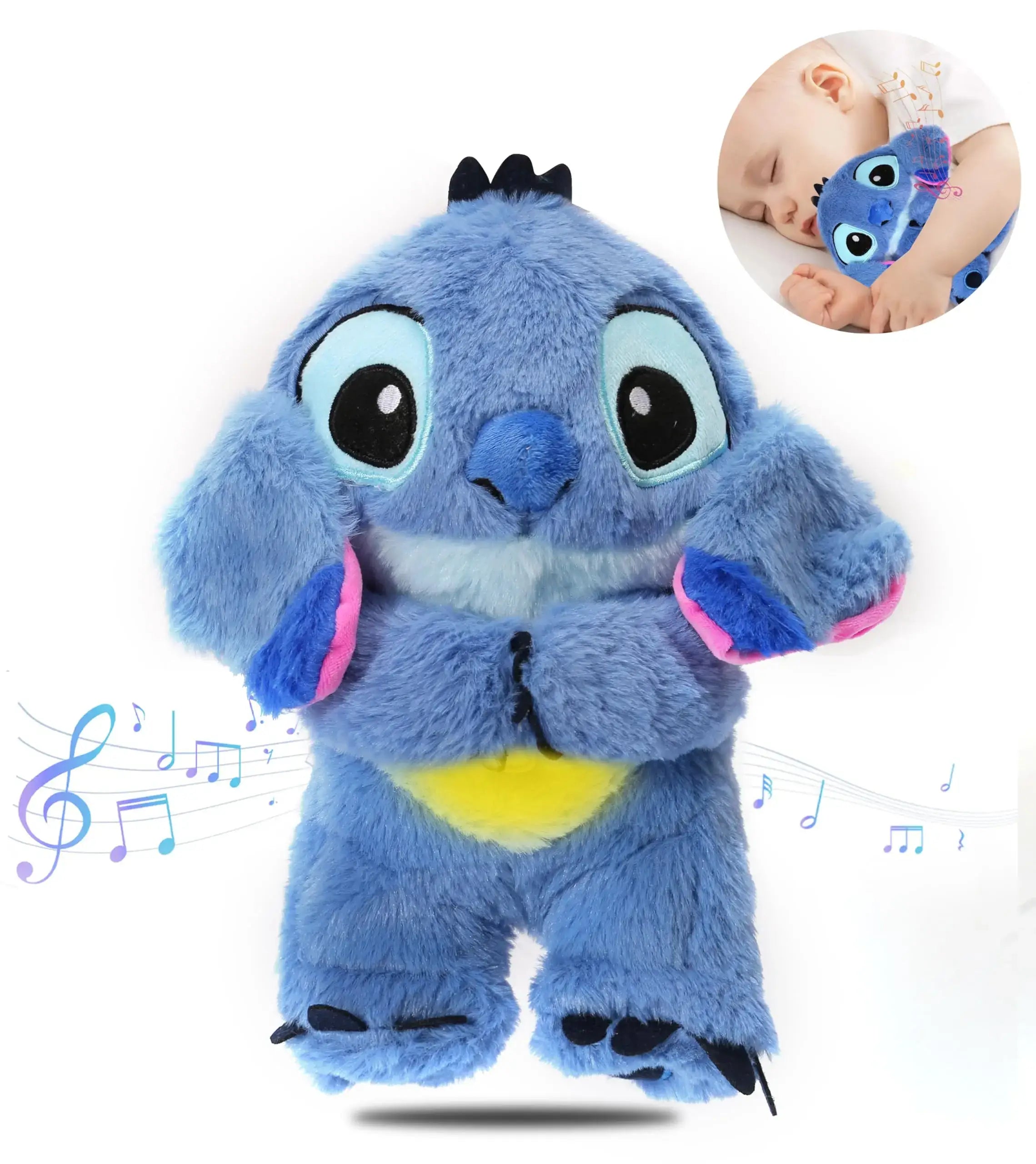 Stitch Breathing Teddy - Comfort, Calm & Cuddles